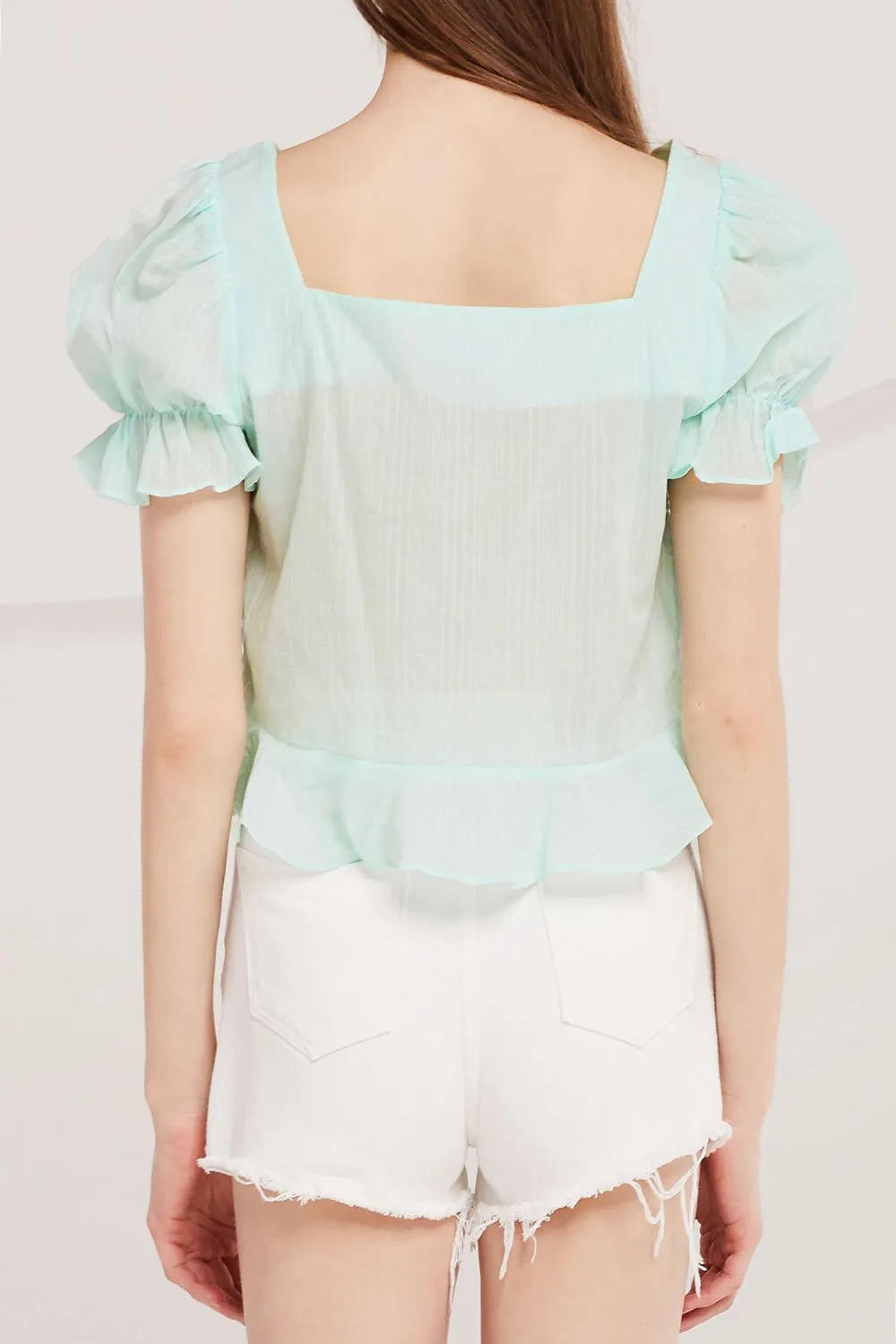 Ailani Ruched Crop Top