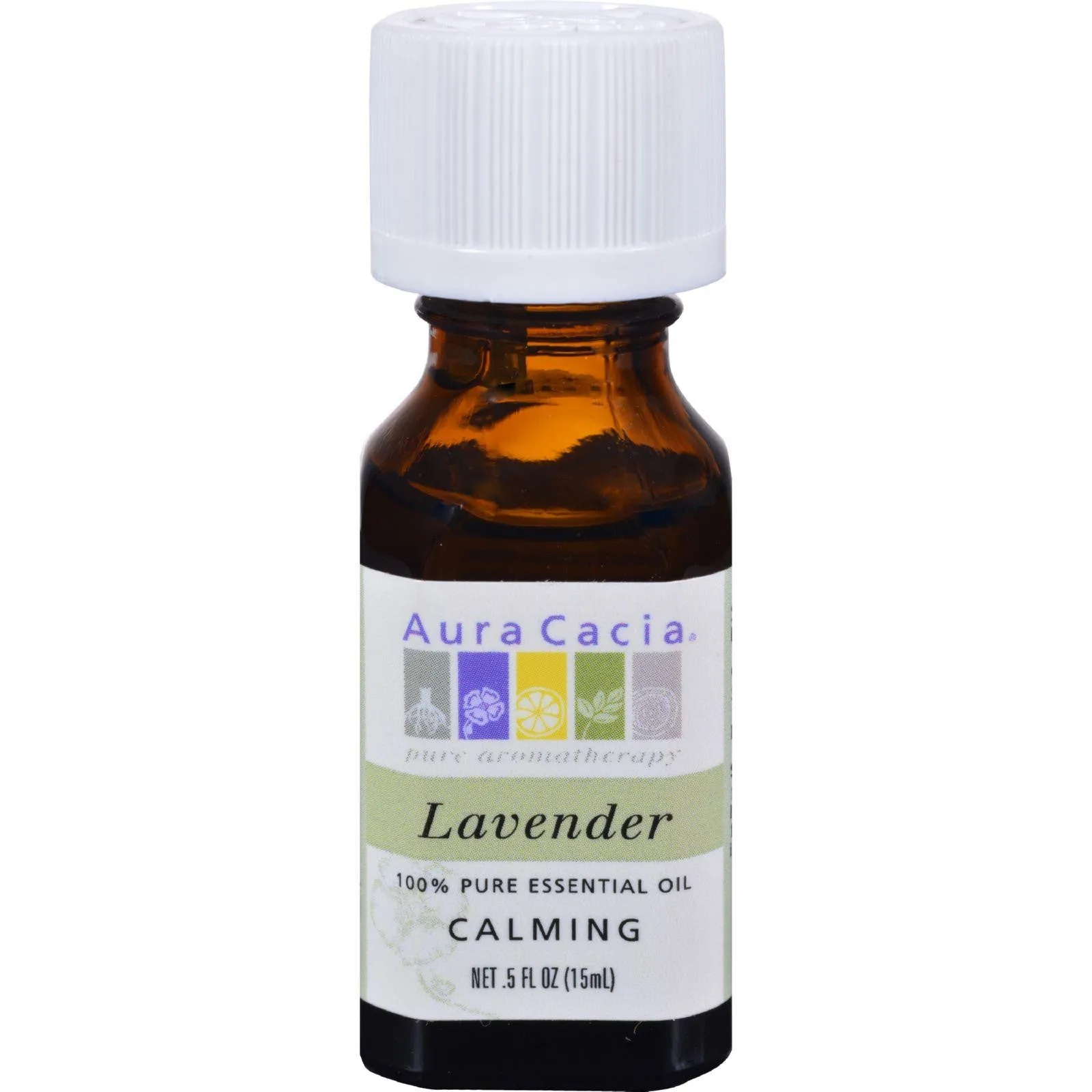 Aura Cacia Pure Essential Oil Lavender - 0.5 Fl Oz