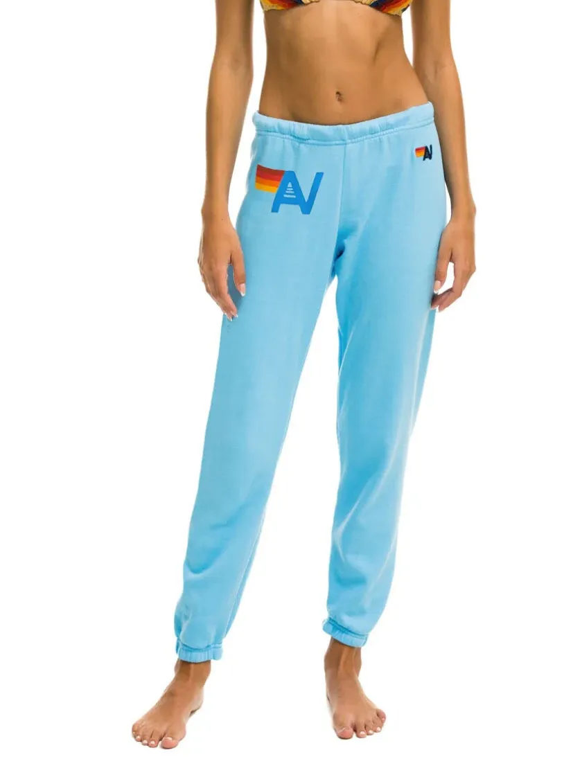 Aviator Nation Logo Sweatpant Sky