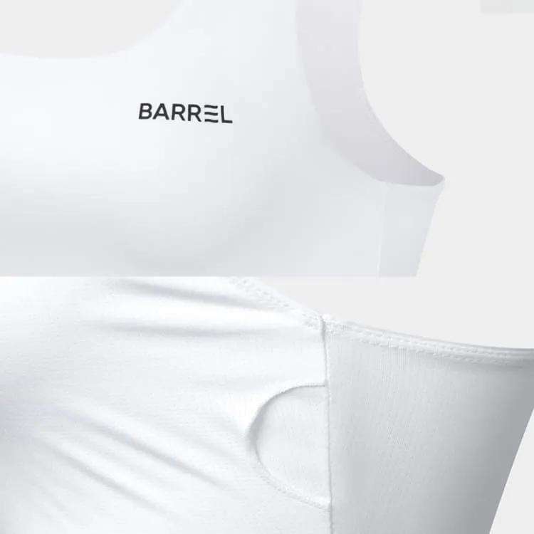 Barrel Women Essential Bra Top-WHITE