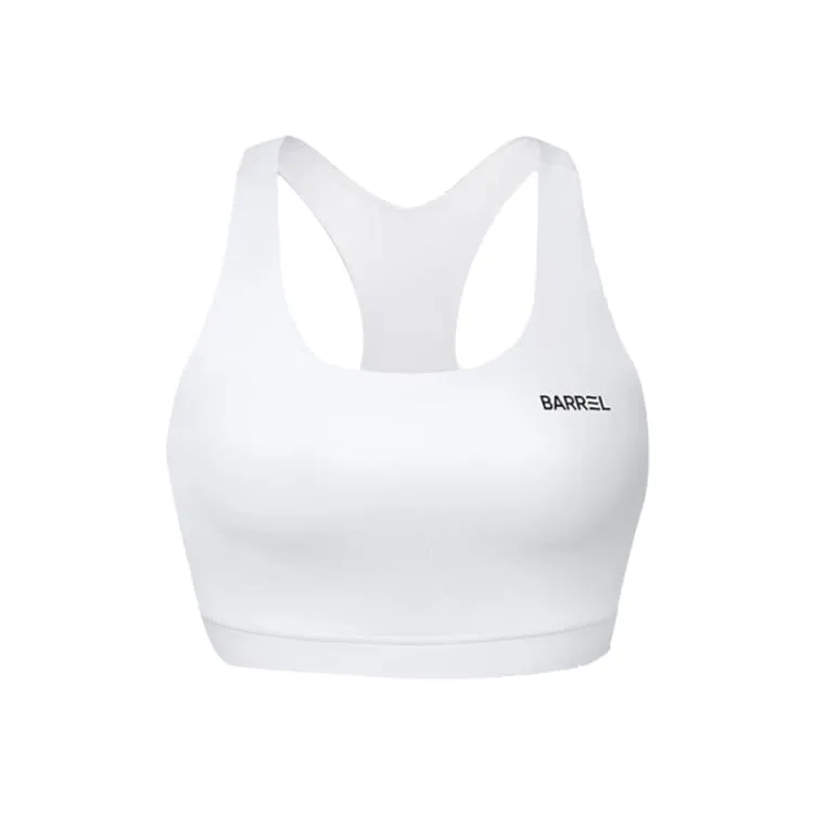 Barrel Women Essential Bra Top-WHITE