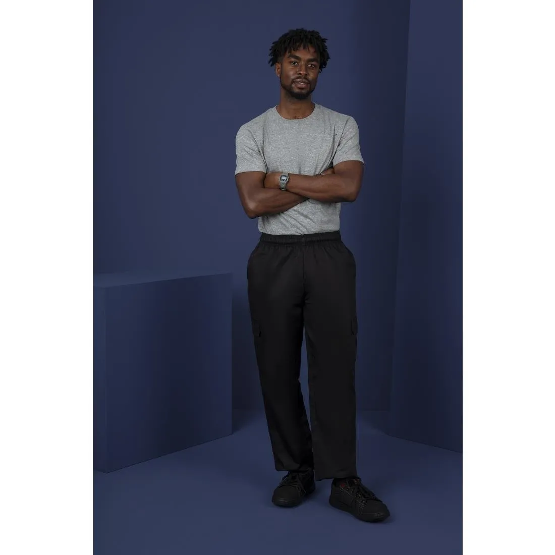 BB700-S Whites Cargo Pants S