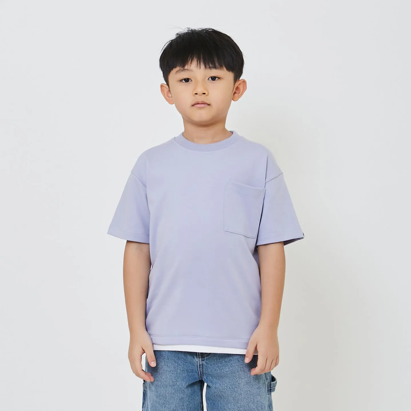 Boy Essential Oversized Pocket Tee - SB2403035