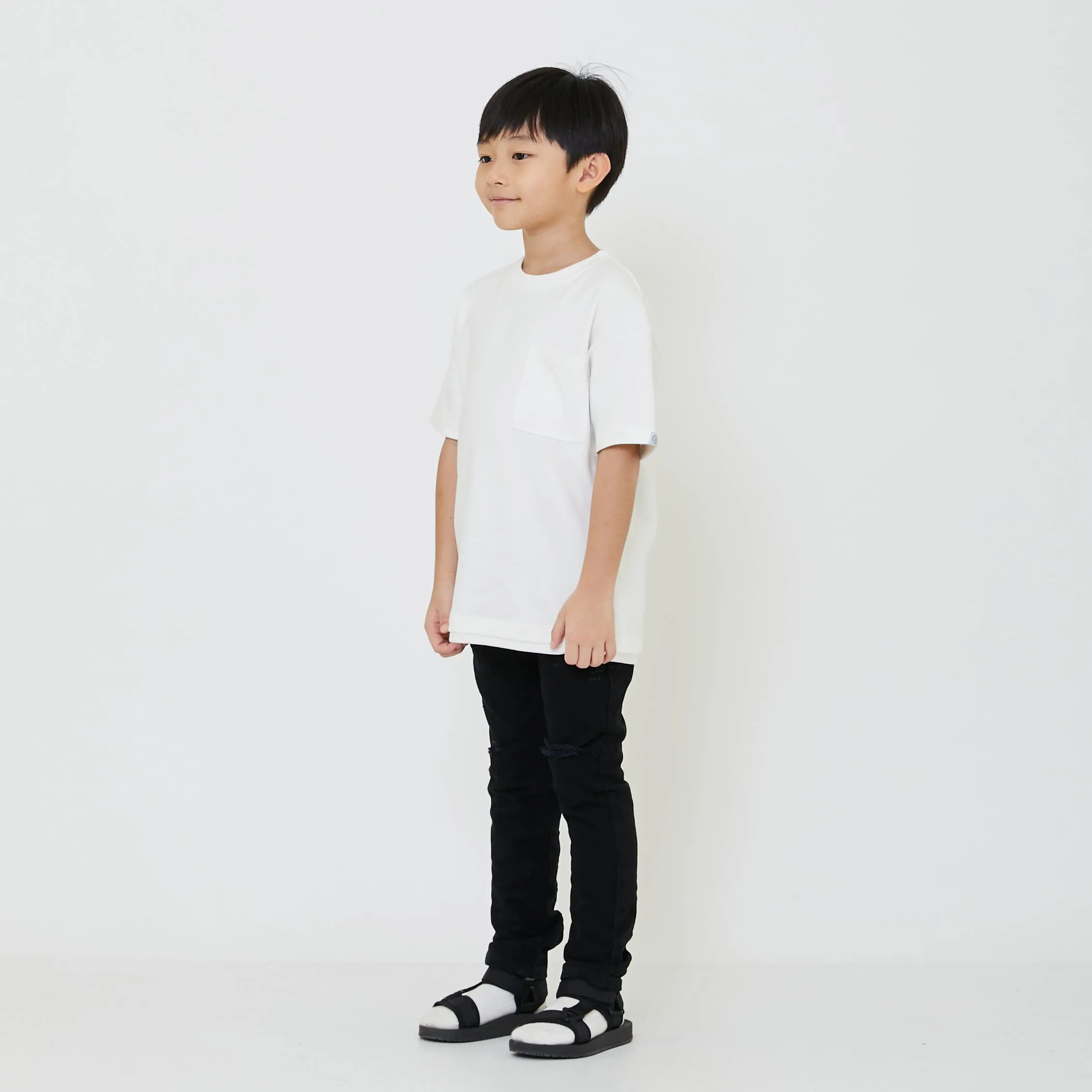 Boy Essential Oversized Pocket Tee - SB2403035