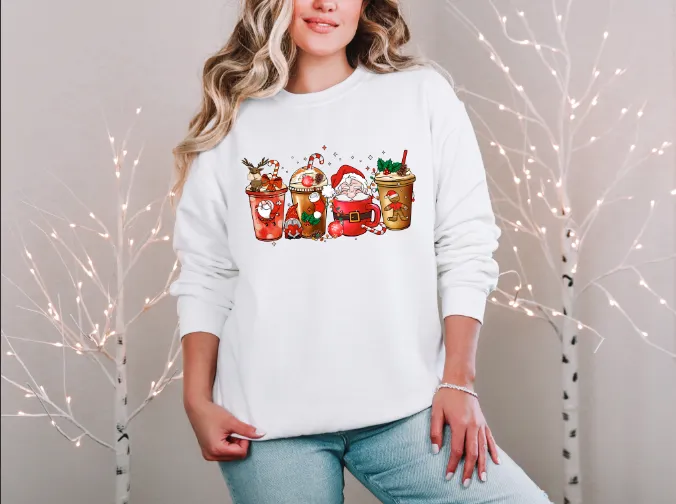 Christmas Santa Latte | Shirt