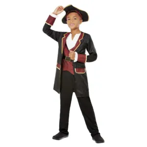 Deluxe Swashbuckler Pirate Childs Costume