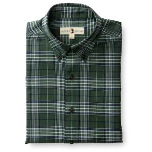 Duck Head - Lawrence Plaid Flannel - Cilantro