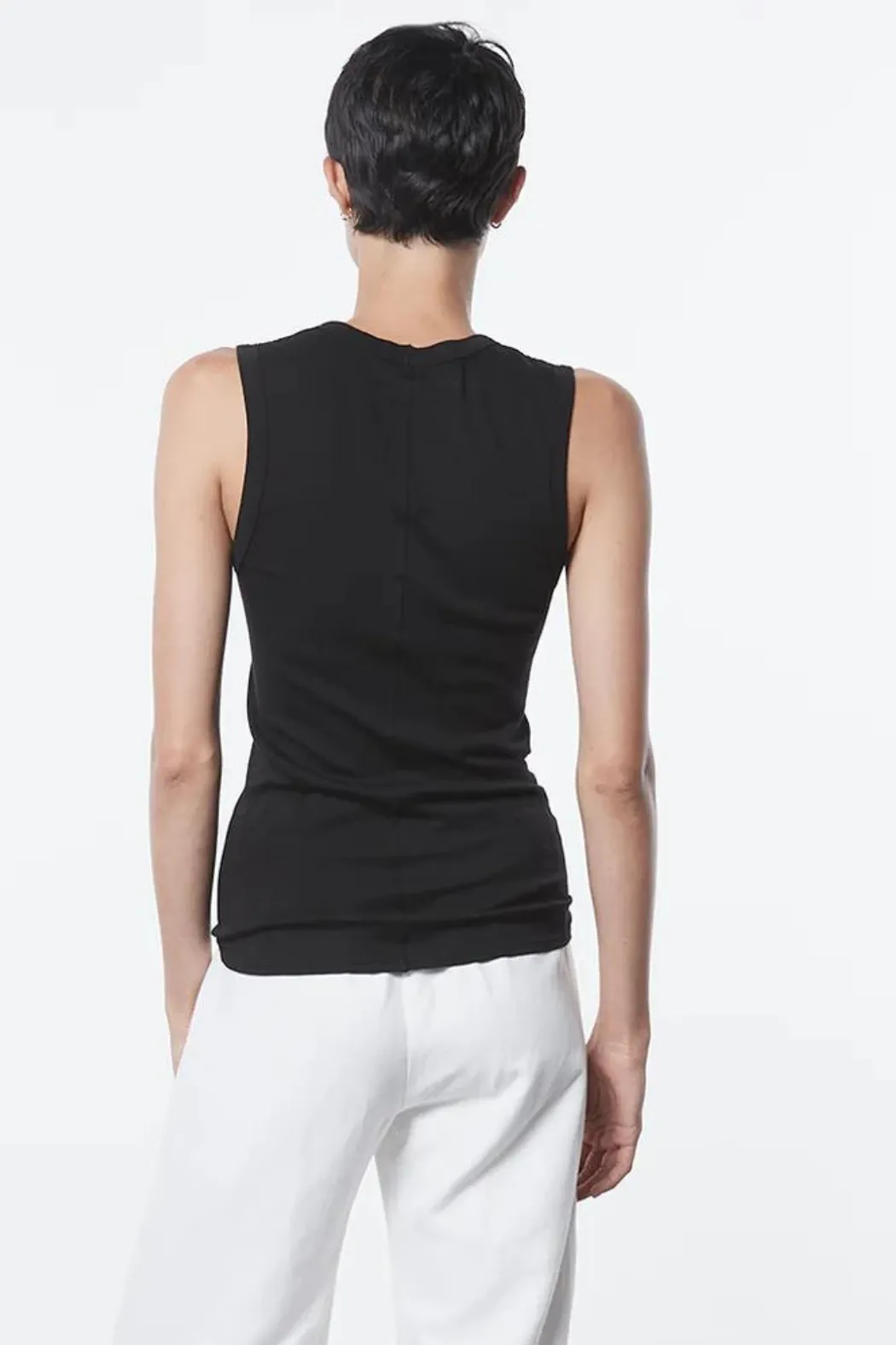 Enza Costa Essential Sleeveless U Tank