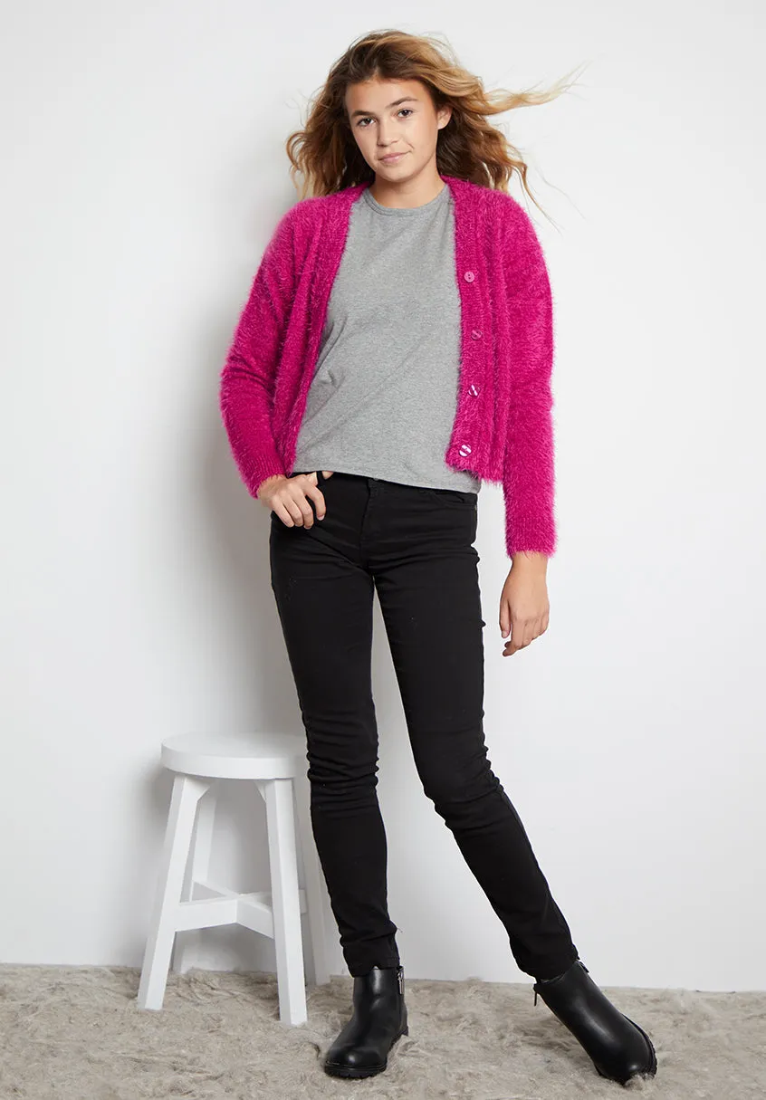 Fuzzy Cardigan