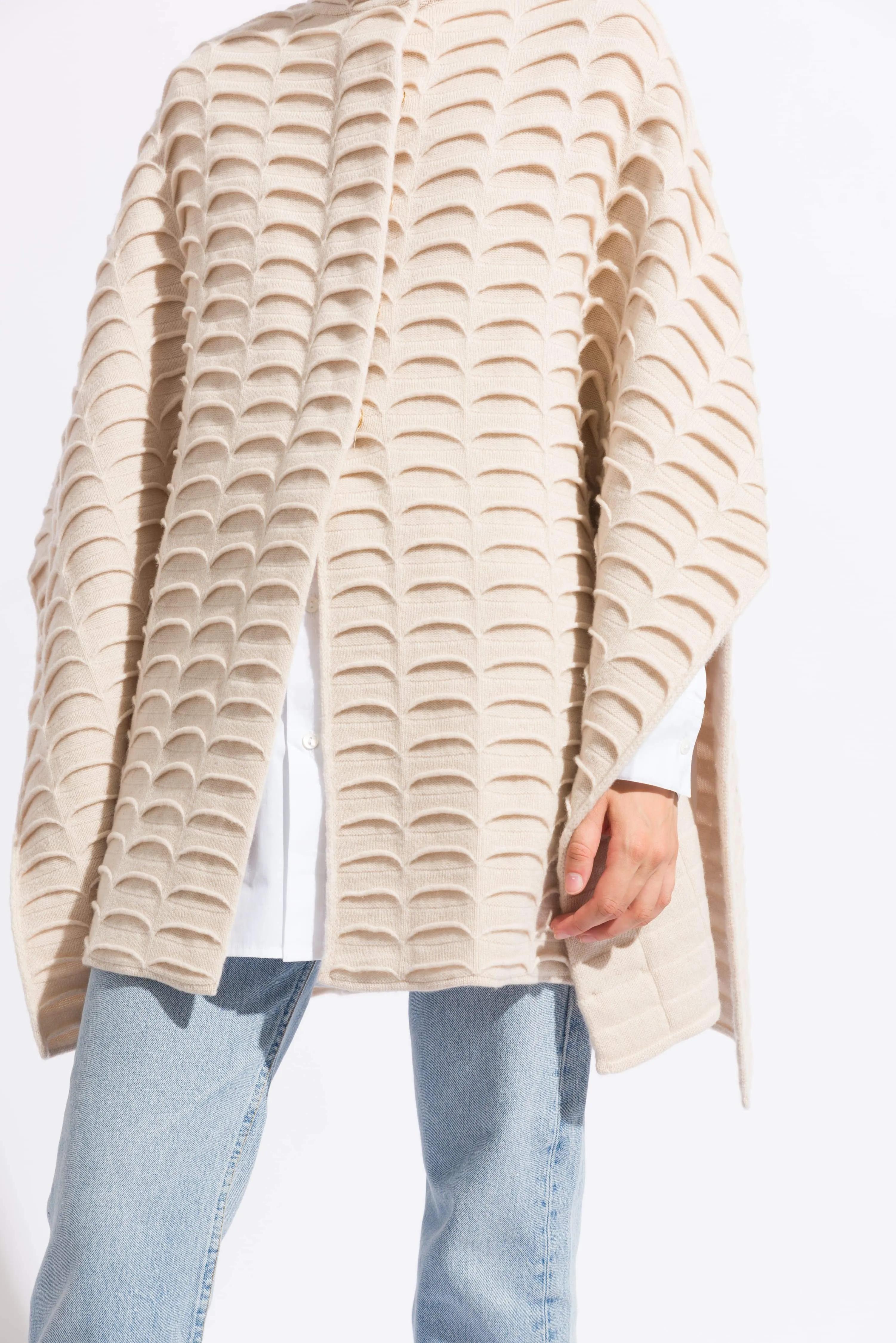 Grosseto Luxe Cashmere Poncho