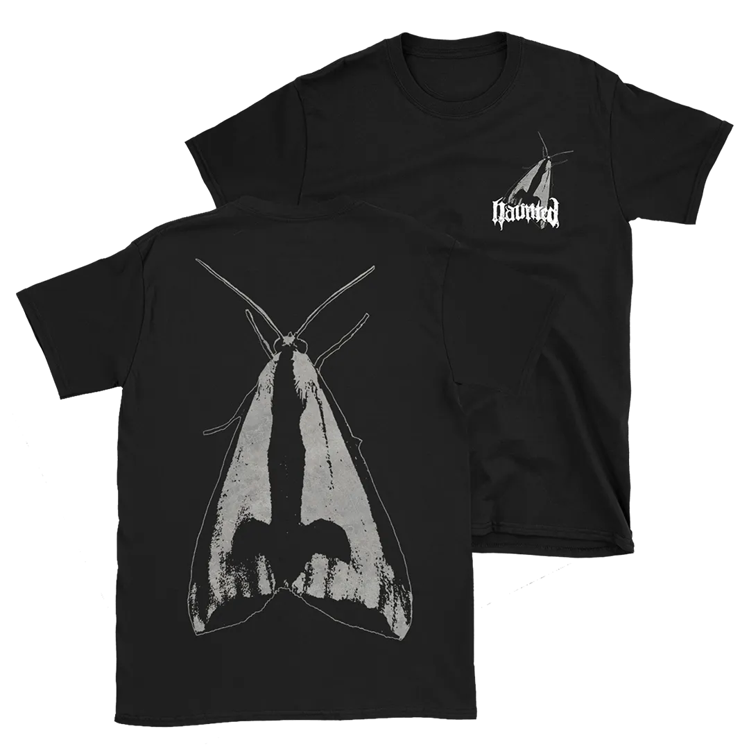 Haunted - Crossmoth T-Shirt - Black