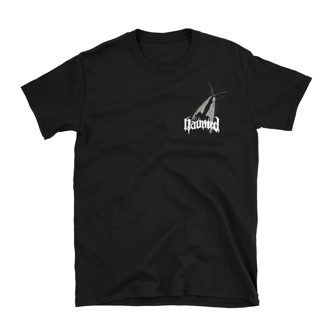 Haunted - Crossmoth T-Shirt - Black