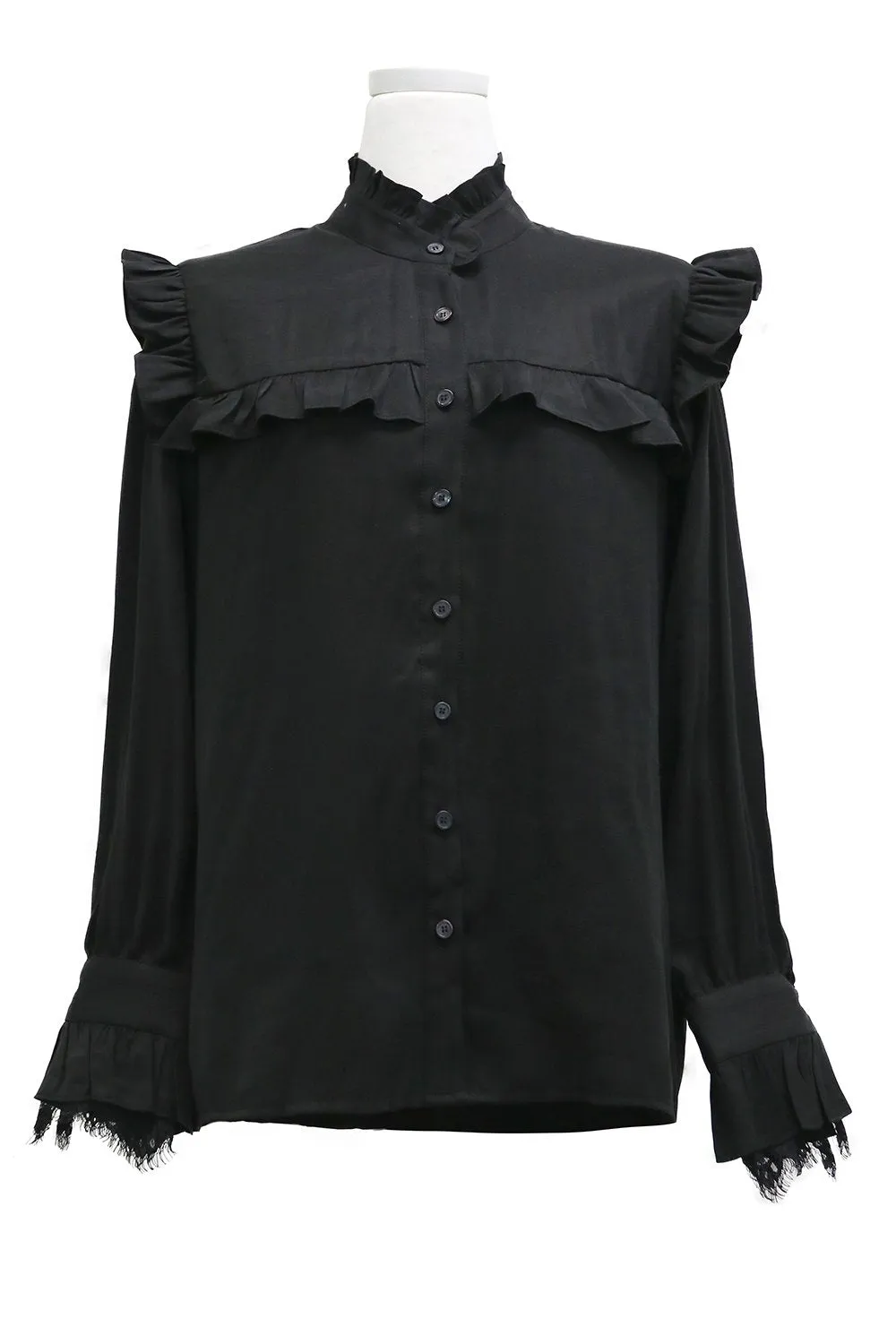 Joanna Ruffle Yoke Blouse