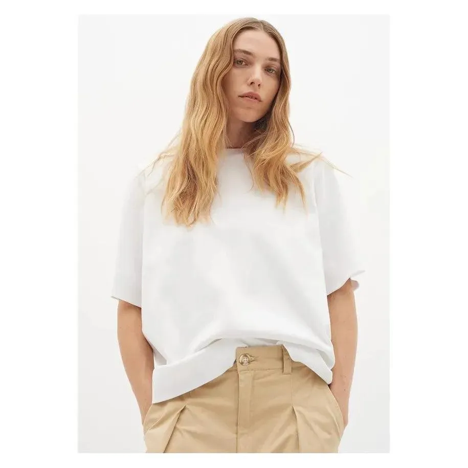 LukeIW Base Boxy Tee White