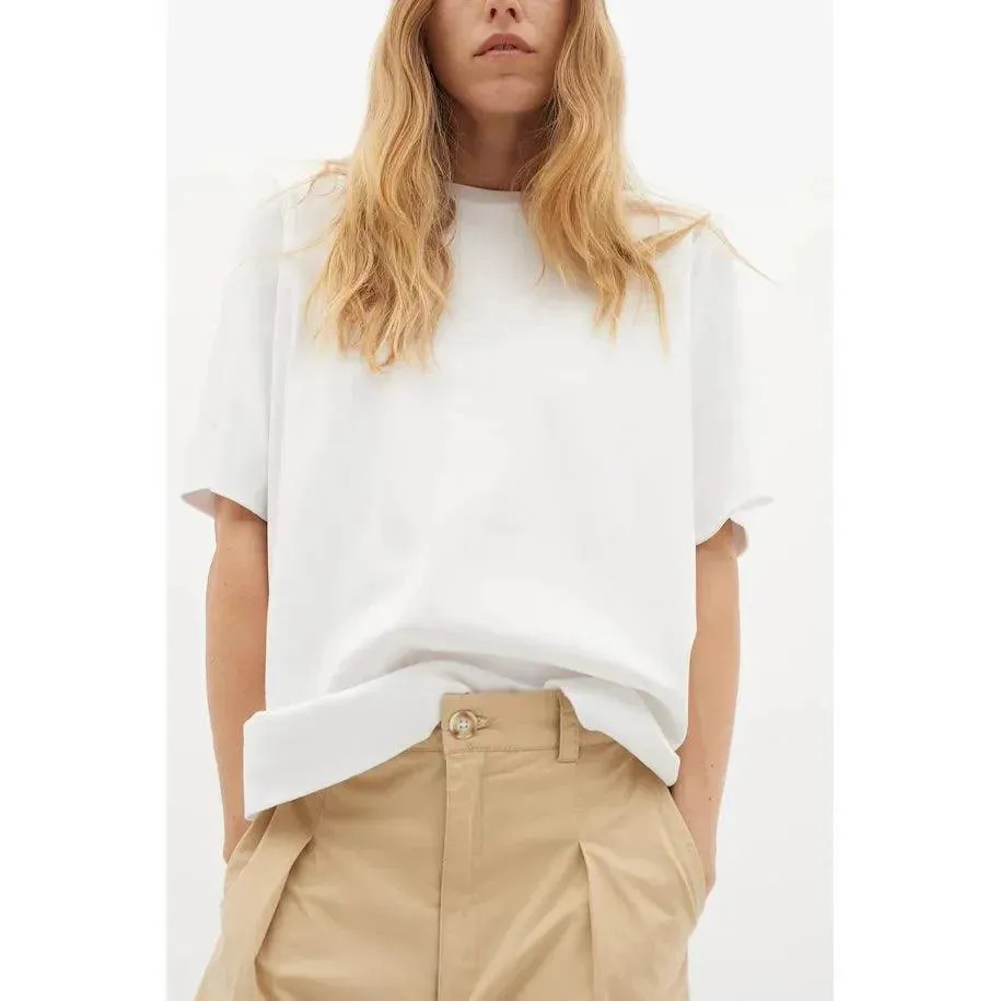 LukeIW Base Boxy Tee White