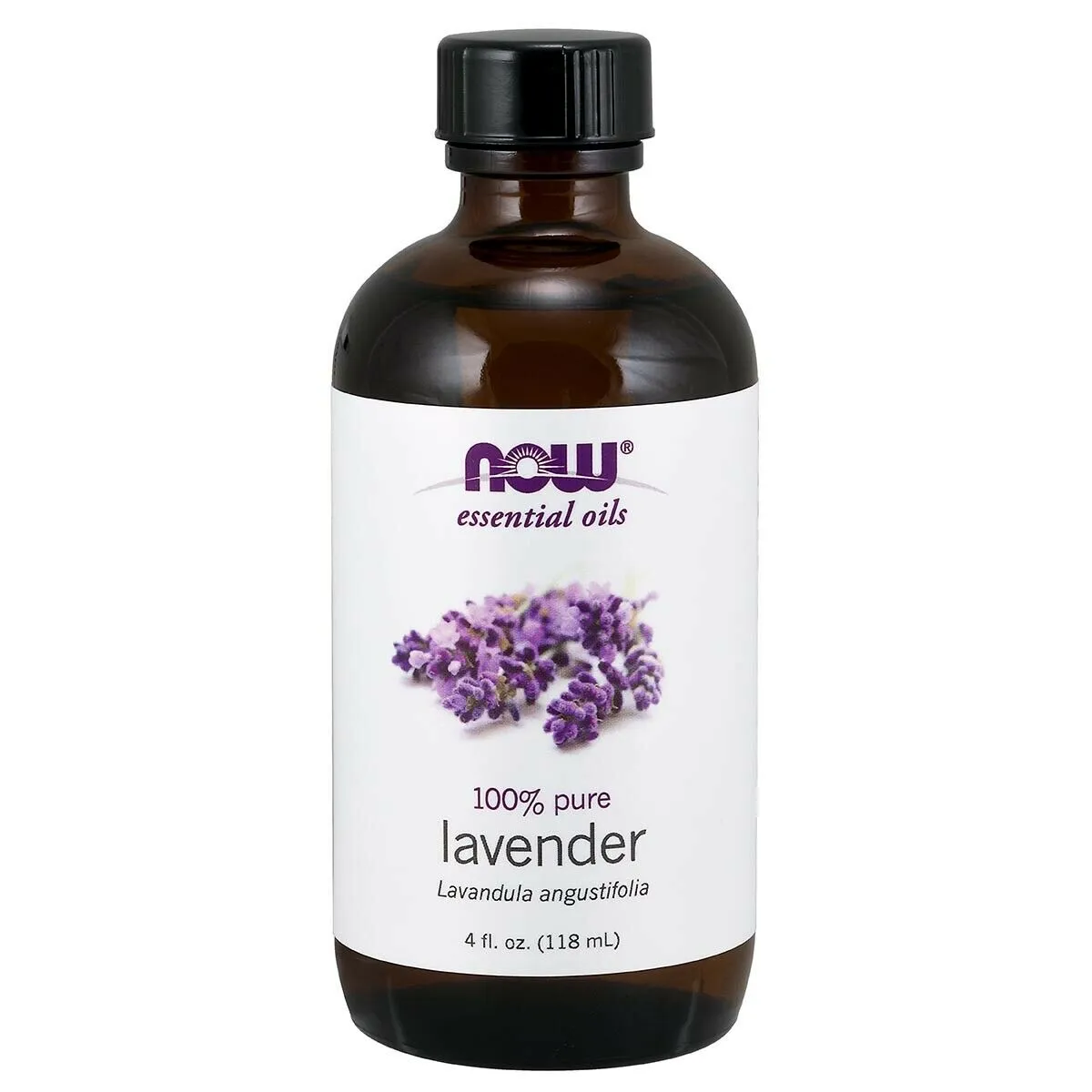 Now Essential Oil Lavender Oil Aromatherapy 4 oz.