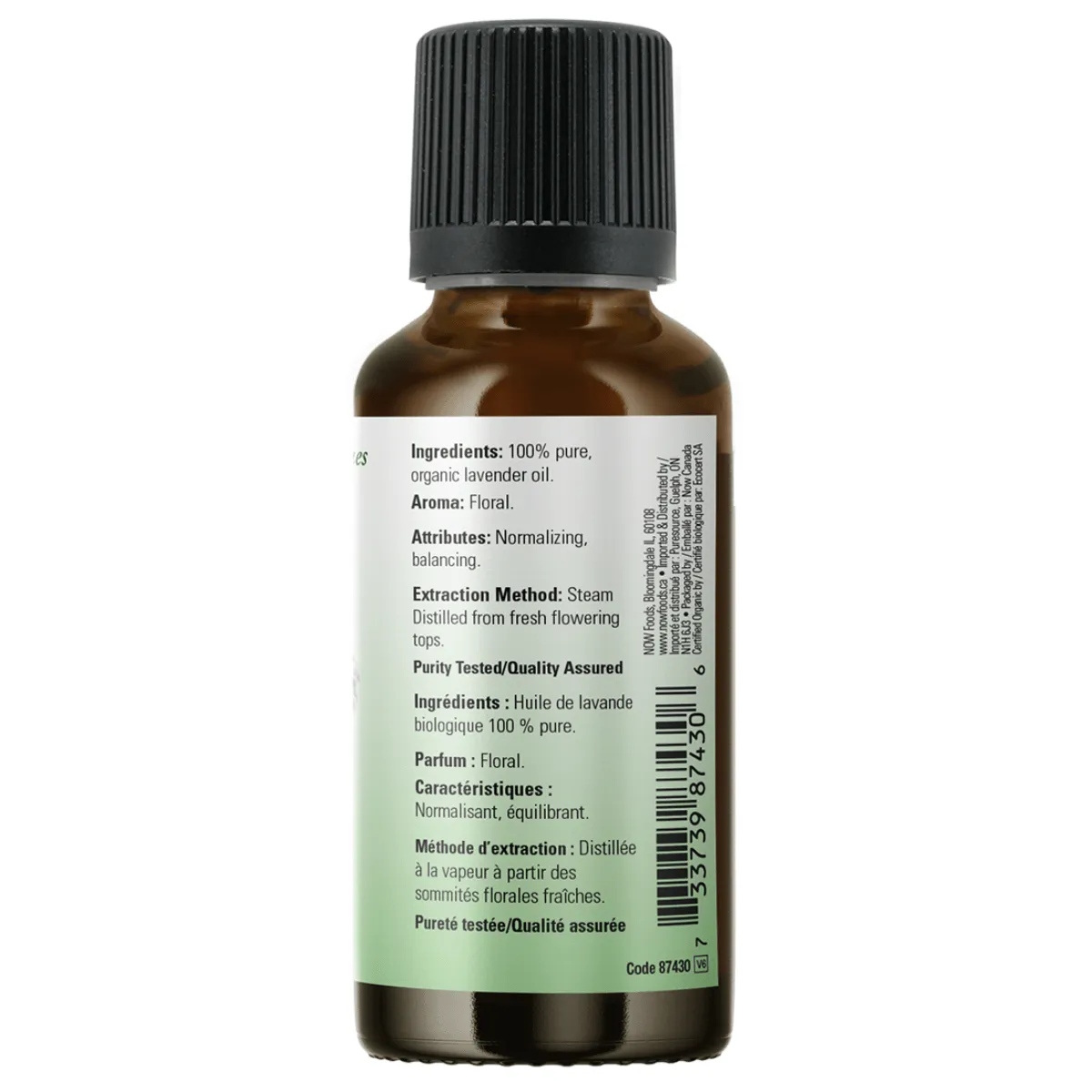 NOW Organic Lavender Oil  30ML