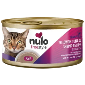 Nulo Freestyle Grain-Free Tuna & Shrimp Pate Recipe Wet Cat Food, 2.8 oz