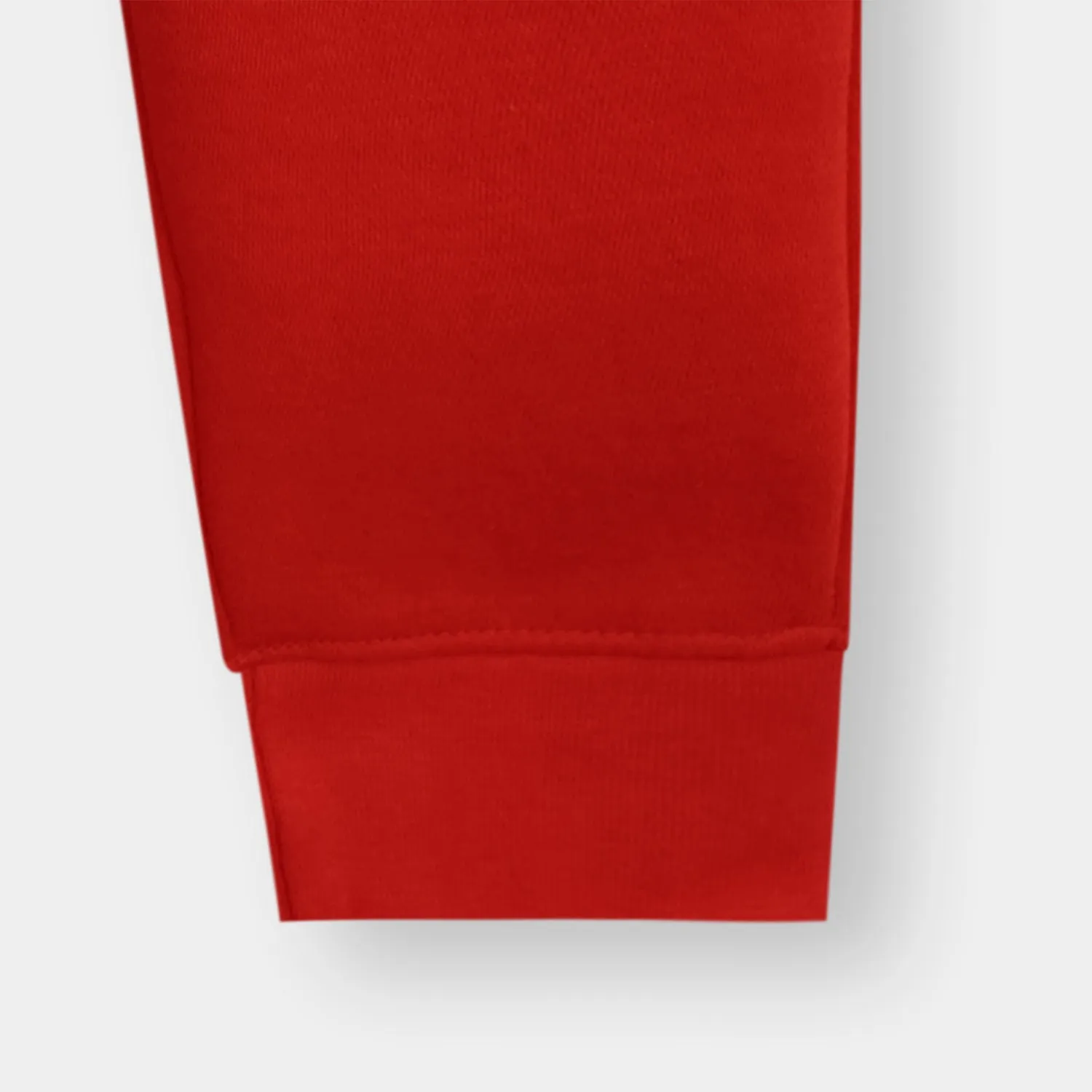 Red 4 pocket trouser in fleece fot kids