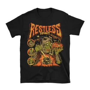 Restless Spirit - Witch T-Shirt - Black