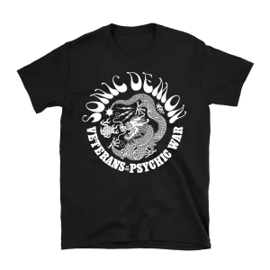 Sonic Demon - Psychic War Dragon T-Shirt - Black