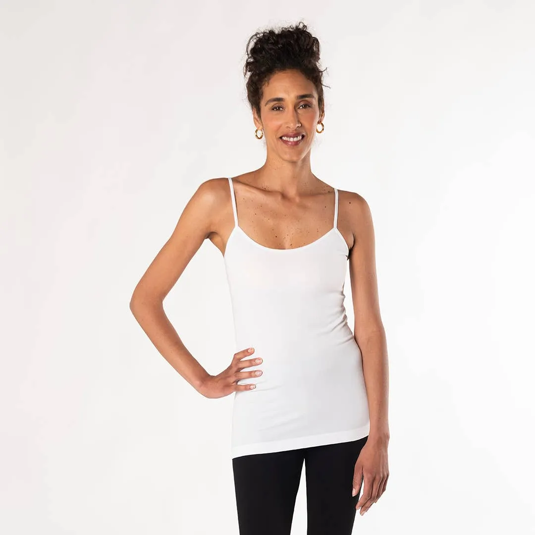 Terrera Essential Cami - White: White | S-XL