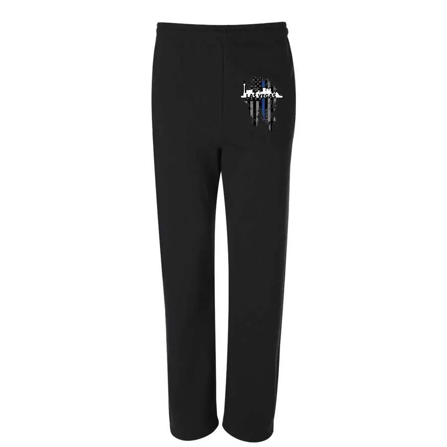 Thin Blue Line Las Vegas Skyline Sweatpants