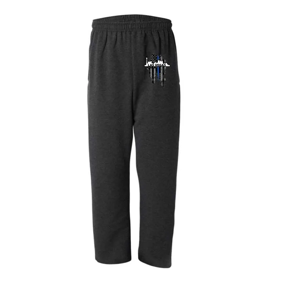 Thin Blue Line Las Vegas Skyline Sweatpants