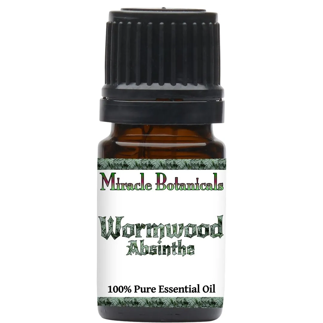 Wormwood Essential Oil - Absinthe - Wildcrafted (Artemisia absinthium)