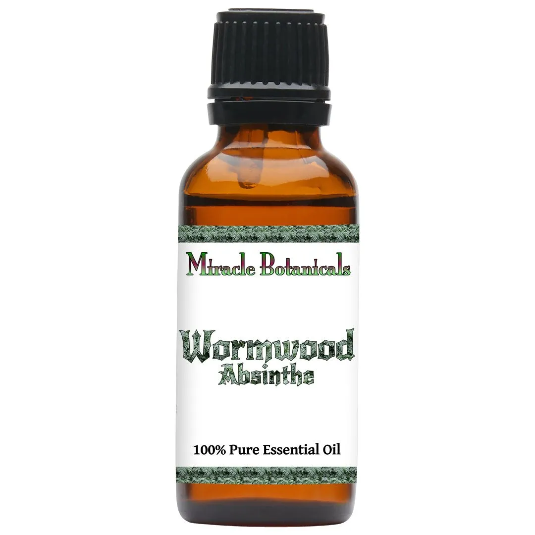 Wormwood Essential Oil - Absinthe - Wildcrafted (Artemisia absinthium)