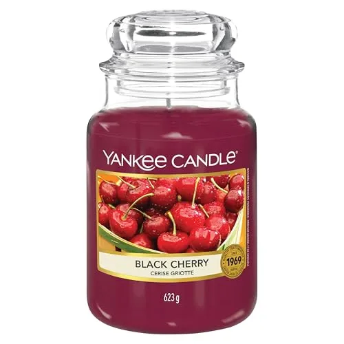 Yankee Candle Autumn Wreath Scented, Classic 22oz Large Jar Single Wick Aromatherapy Candle