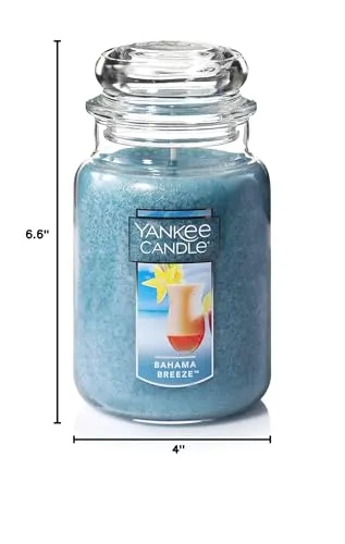 Yankee Candle Autumn Wreath Scented, Classic 22oz Large Jar Single Wick Aromatherapy Candle