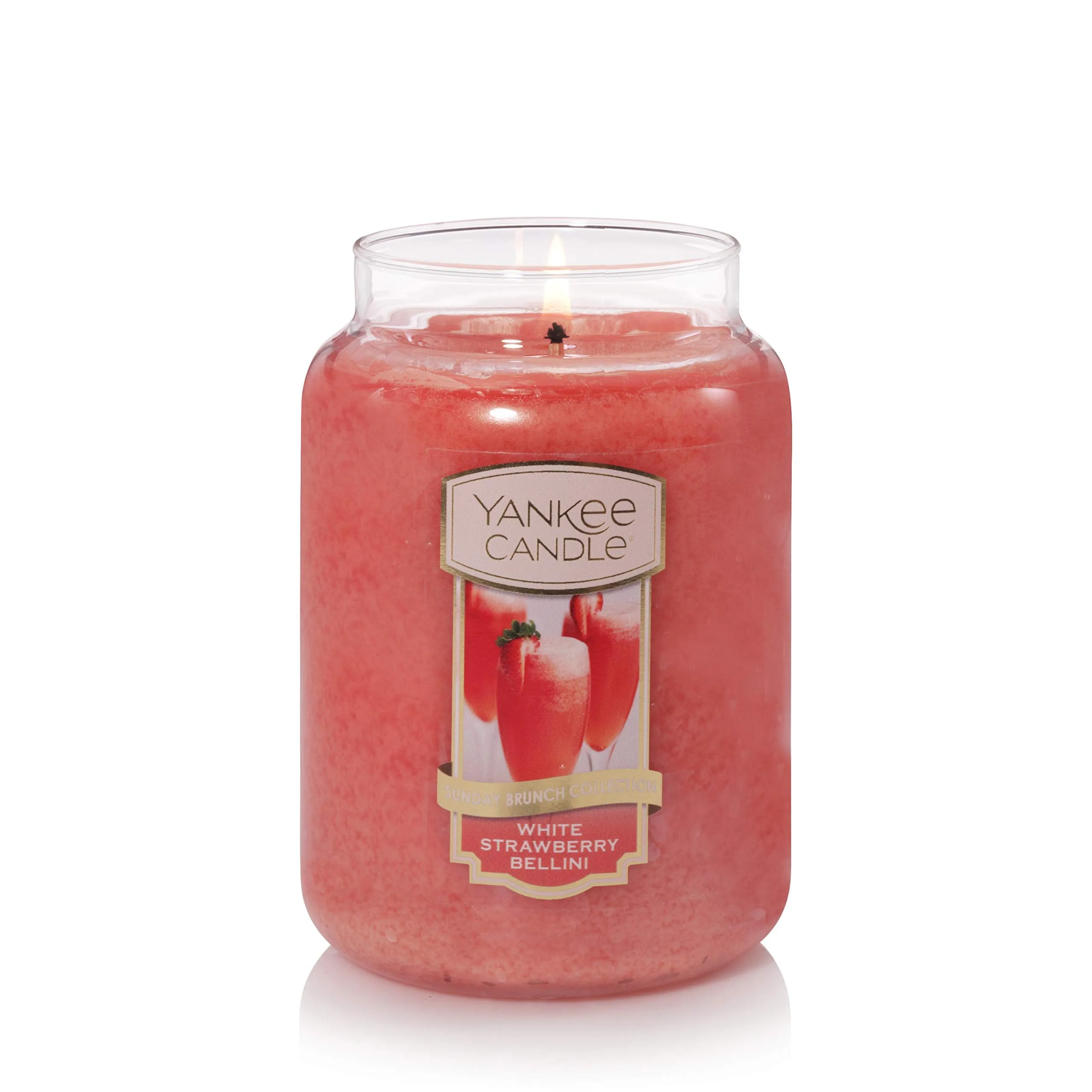 Yankee Candle Autumn Wreath Scented, Classic 22oz Large Jar Single Wick Aromatherapy Candle