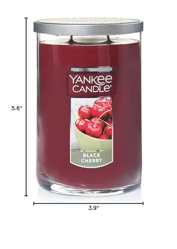 Yankee Candle Autumn Wreath Scented, Classic 22oz Large Jar Single Wick Aromatherapy Candle